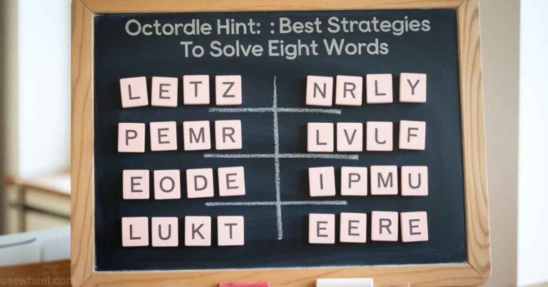 Octordle Hint: Best Strategies to Solve Eight Words