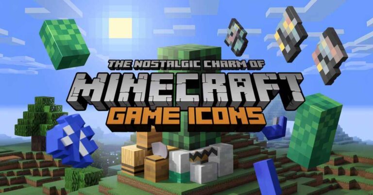 The Nostalgic Charm of Minecraft (2009) Game Icons Banners