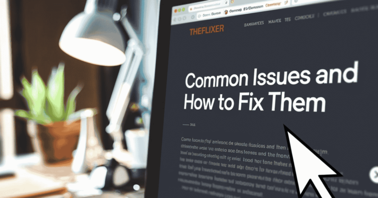 Theflixer: Common Issues and How to Fix Them